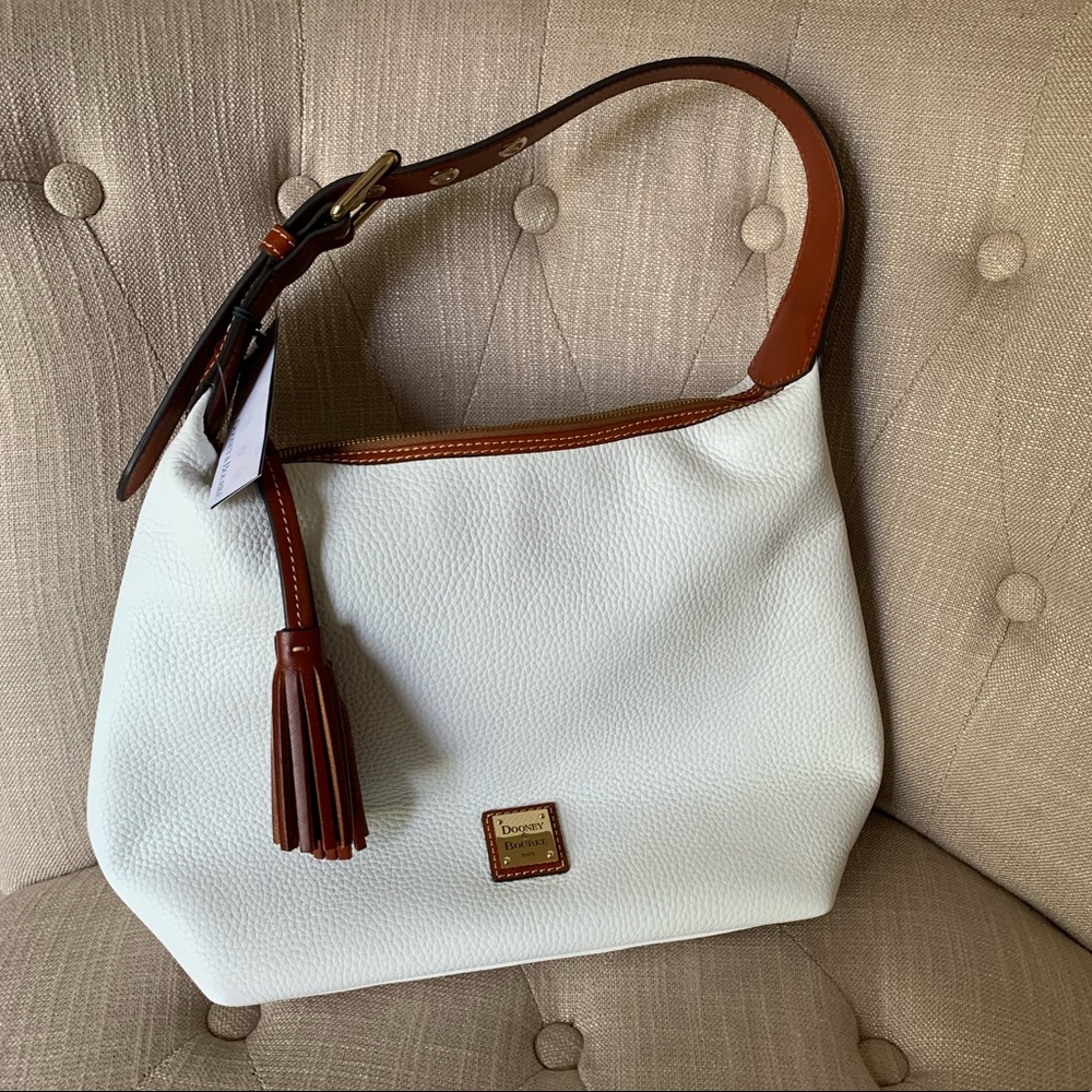 DOONEY & BOURKE: Pure WHITE Paige Satchel - Picture 5 of 7